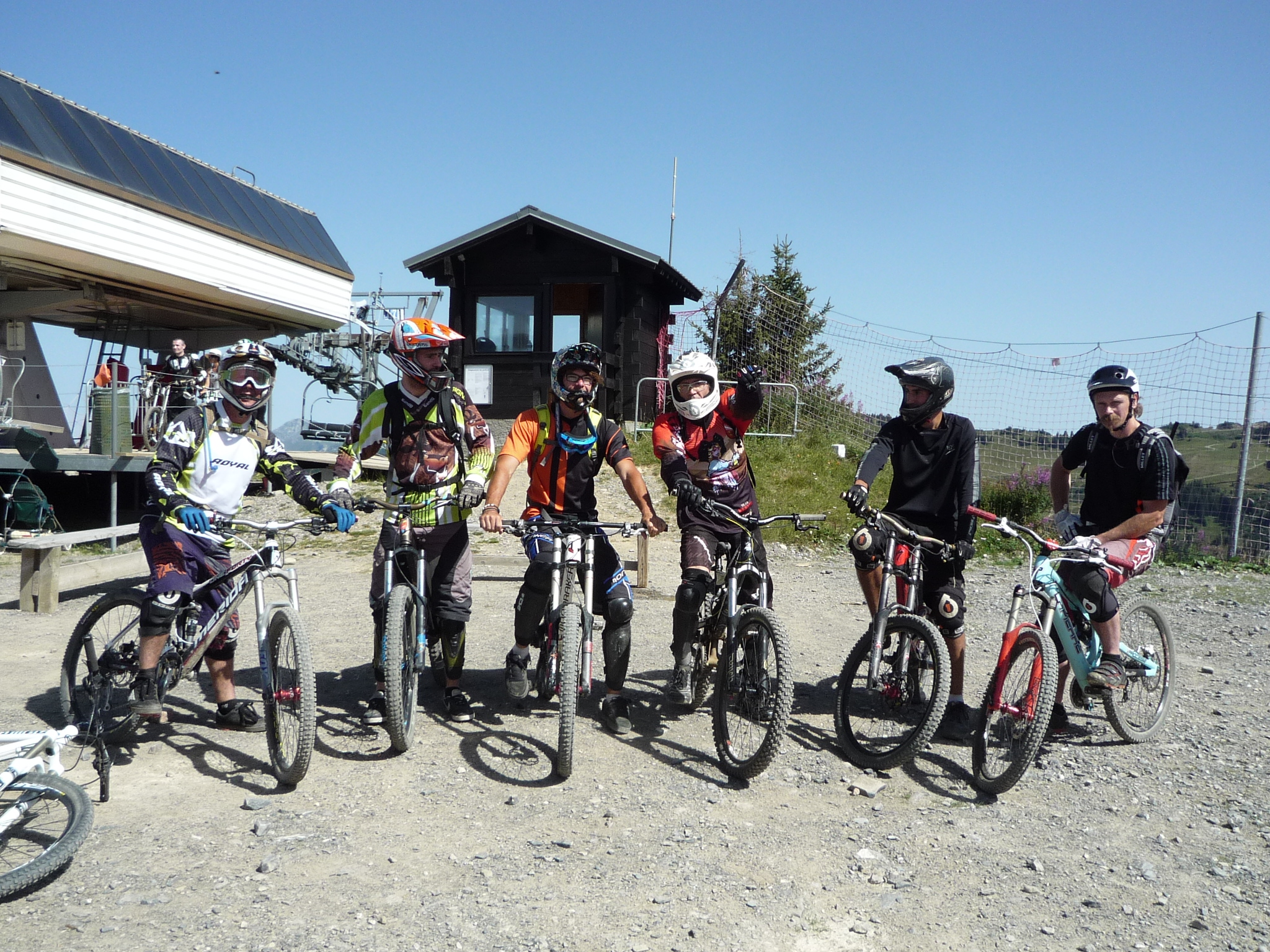 Groupe Maxgik Bike Chatel Portes du Soleil 