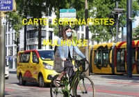 Carte CORONAPISTES Mulhouse 