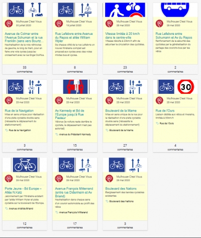 Face &agrave; la grogne des automobilistes on commence &agrave; faire du r&eacute;tro p&eacute;dalage &agrave; Mulhouse