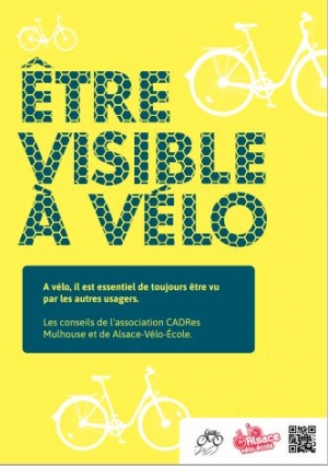 D&eacute;but de campagne "&Ecirc;TRE VISIBLE A V&Eacute;LO"