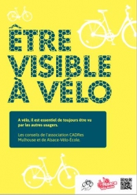 Début de campagne &quot;ÊTRE VISIBLE A VÉLO&quot;