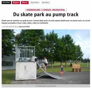 Bient&ocirc;t un Pump Track &agrave; Hombourg