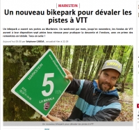 Bike Park du Markstein ouverture le 15 juin 2019