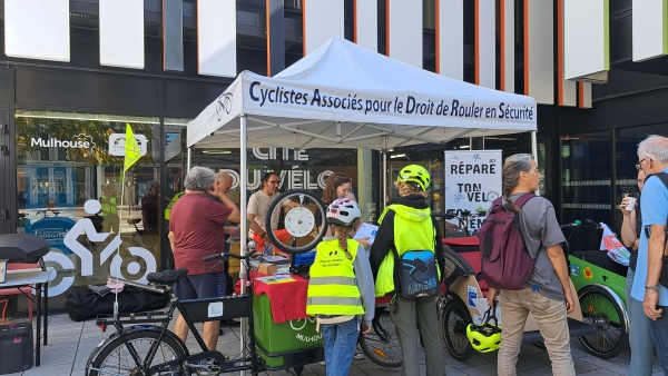 Journée de la mobilité vélo à Mulhouse