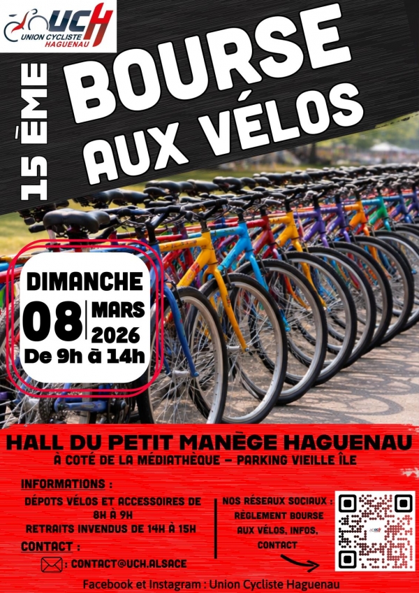Bourse v&eacute;lo &agrave; Haguenau