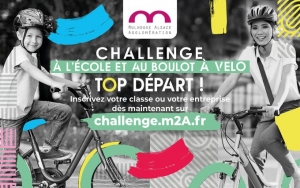 Challenge &agrave; l'&eacute;cole &agrave; v&eacute;lo de la m2A