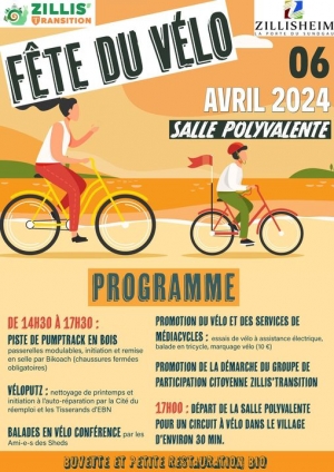 F&ecirc;te du v&eacute;lo -Zillis'Transition - 6 avril &agrave; Zillisheim