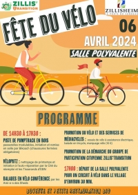 Fête du vélo -Zillis'Transition - 6 avril à Zillisheim