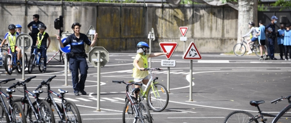 Une nouvelle piste d&#039;éducation routière a ouvert à la Cité de l&#039;Auto à Mulhouse