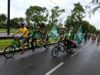 Tour Alternatiba 2018 de passage à Mulhouse