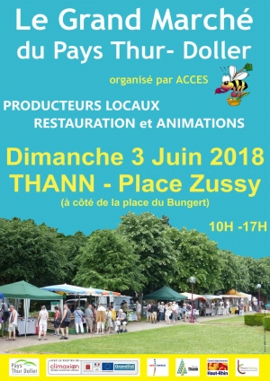 Poto'Cyclette  invit&eacute; du Grand march&eacute; du Pays Thur Doller