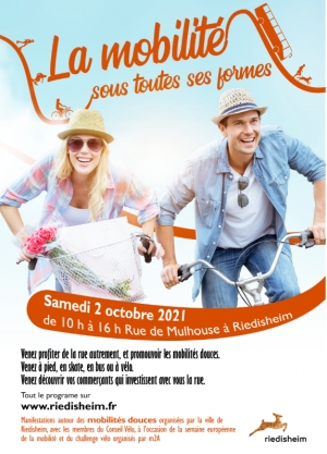Journ&eacute;e mobilit&eacute; active &agrave; Riedisheim - samedi 2 octobre