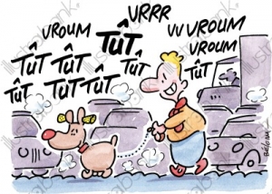 L'automobile  et la ville anachronisme  et incompatabilit&eacute; av&eacute;r&eacute; - doc. INA 1973