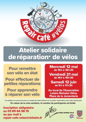 Atelier Repair Caf&eacute; V&eacute;los &agrave; Rixheim