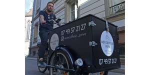V&eacute;lo Cargo les artisans l'adoptent &agrave; Strasbourg