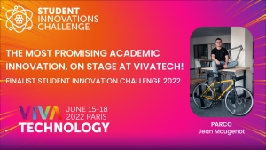 Student Innovations Challenge - PARCO - un v&eacute;lo &eacute;lectrifi&eacute; made in Belfort finaliste