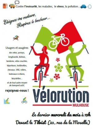Prochain RDV de la V&eacute;lorution Mulhouse