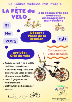F&ecirc;te du v&eacute;lo CADRes Mulhouse