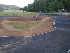 Les travaux du Pumptrack de Buhl Lautenbach bien avanc&eacute;