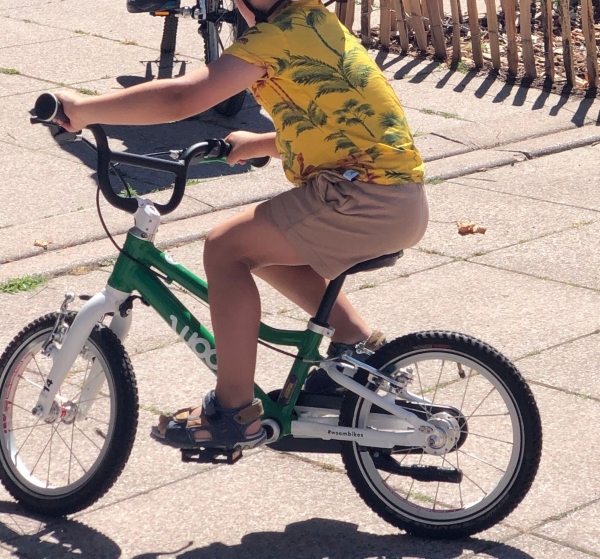 Alerte vol de vélo enfant Woom 2 vert [Recobike] RK491214FX