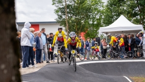 Inauguration de l'aire de glisse urbaine de Wittelsheim