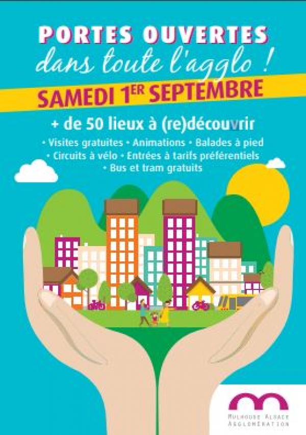 Portes ouvertes m2A - 1 septembre 2018 - Géovélo Mulhouse