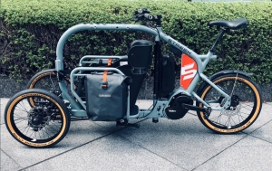 Streek, un v&eacute;lo cargo triporteur design in Yokohama