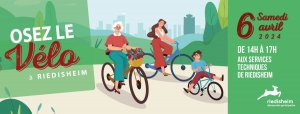 Osez le v&eacute;lo &agrave; Riedisheim