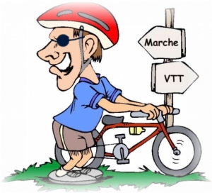 Randonneurs, traileurs, v&eacute;t&eacute;tistes au Hohlansbourg on fr&ocirc;le la saturation