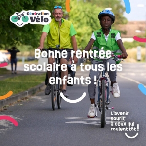C'est la rentr&eacute;e des classes et de "G&eacute;n&eacute;ration V&eacute;lo" en Alsace