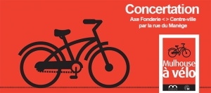 Concertations  v&eacute;lo quartier Fonderie &agrave; Mulhouse