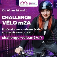 m2A Challenge Vélo - rejoignez l'événement !