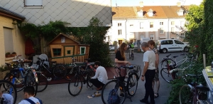 Rentr&eacute;e des Poto'Cyclettes sous  le soleil