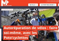 Portrait des Poto'Cyclettes : Ils font Mulhouse dans le mag M+