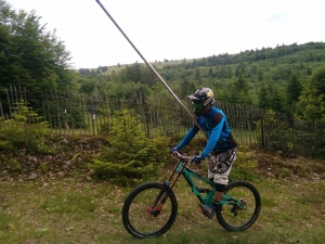Test remont&eacute;s t&eacute;l&eacute;skis &agrave; VTT au Markstein le 15 septembre 2018