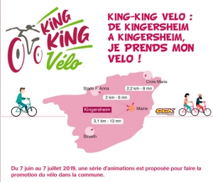 Le v&eacute;lo "King " de Kingersheim