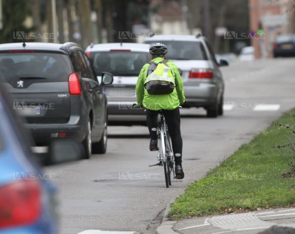 Appel à témoignage infrastructures vélo dangereuse par le journal l&#039;Alsace