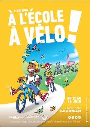 A l'&eacute;cole &agrave; v&eacute;lo dans l'Eurom&eacute;trople du 12 au 16 juin