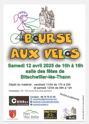 Bourse aux v&eacute;los &agrave; Bitschwiller les Thann